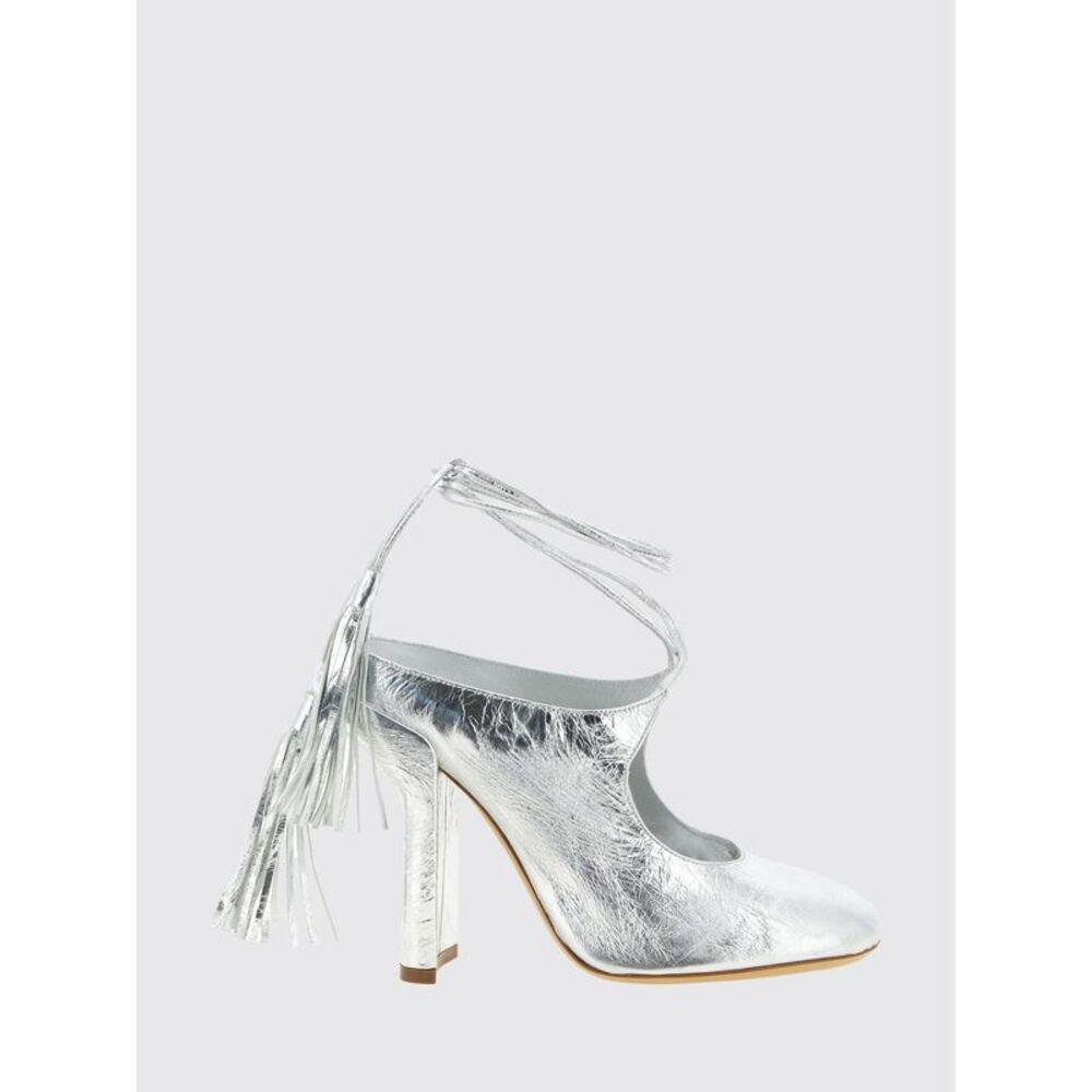 Dries Van Noten Pump Woman Silver